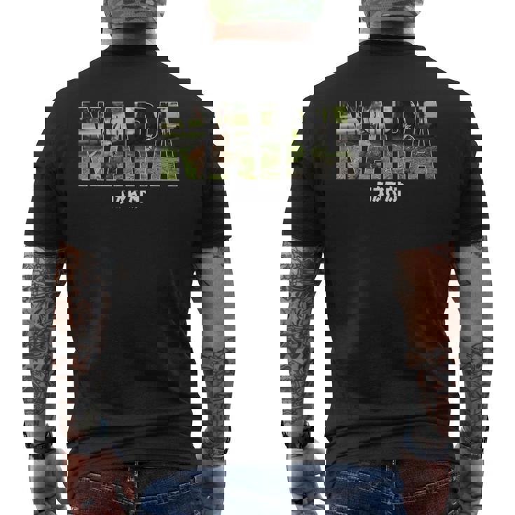 奈良県 Japan 日本の都市 奈良ヴィンテージ お土産 メンズTシャツ バックプリント