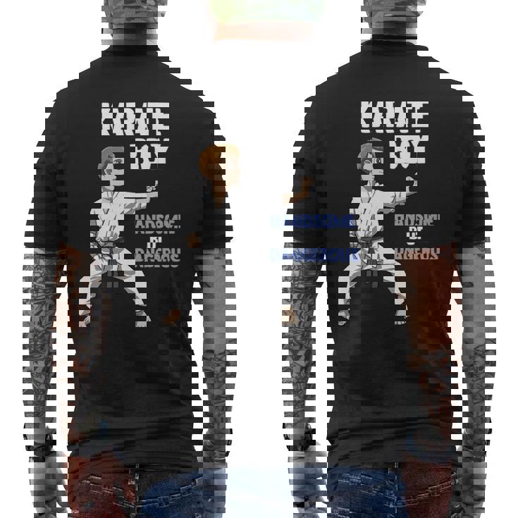 少年空手 キッズ空手ファイター格闘技 長袖tシャツ メンズTシャツ バックプリント