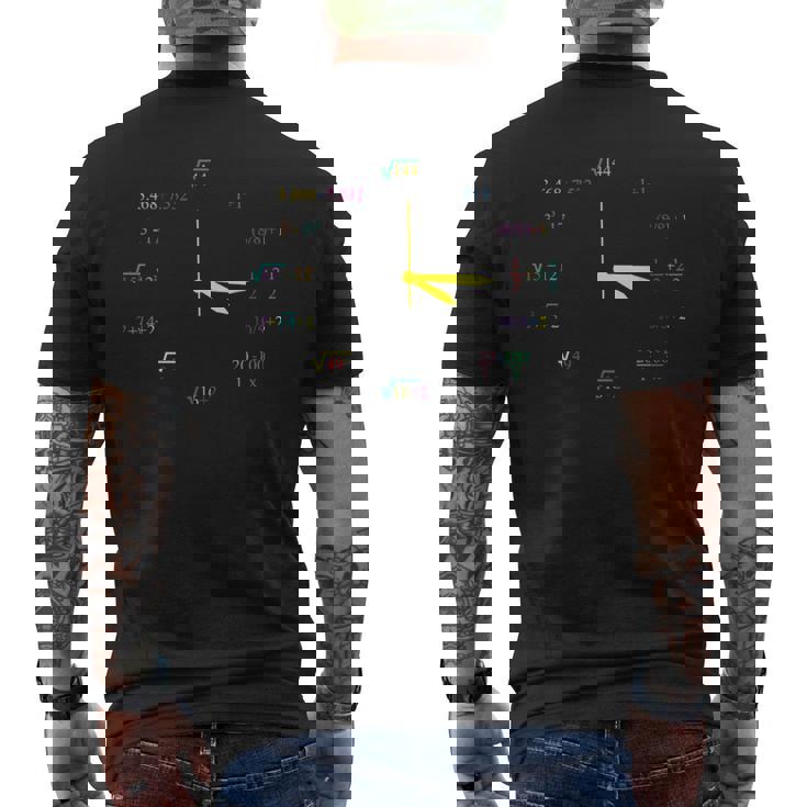 数学腕時計 数学ギフト 数学士 メンズTシャツ バックプリント