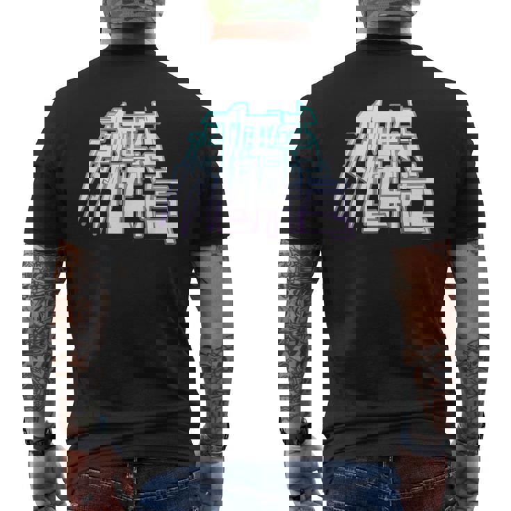 日本 ブレイク ダンス チーム 威舞喜 メンズTシャツ バックプリント