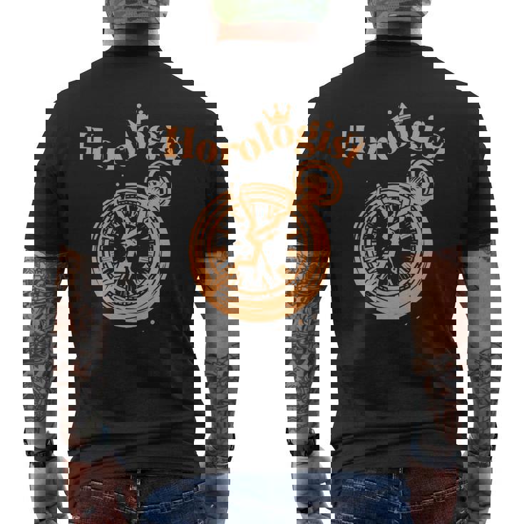 時計製作者 時計製作者 時計師 時計 長袖tシャツ メンズTシャツ バックプリント