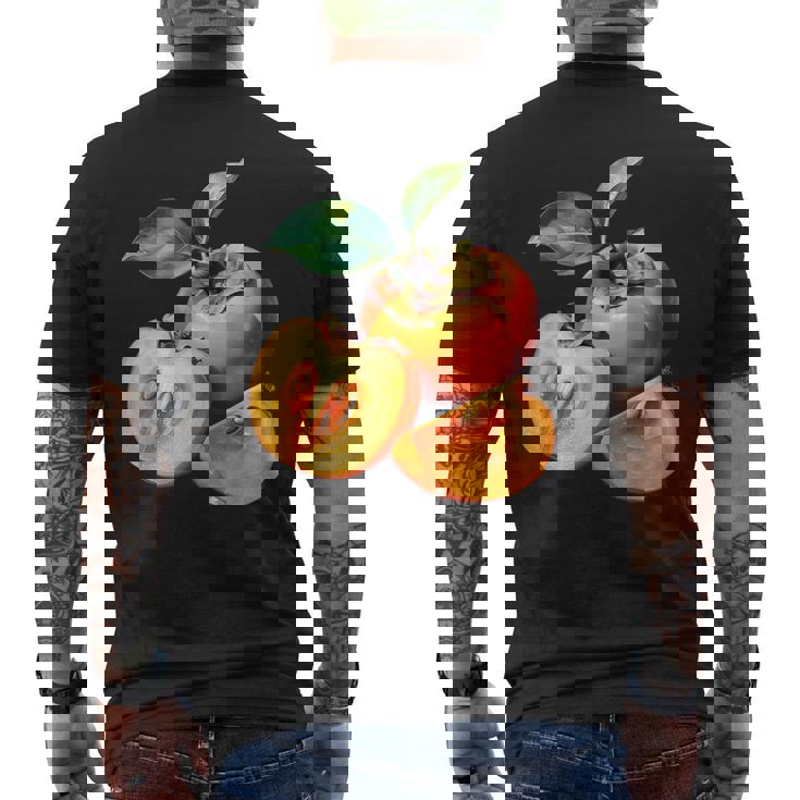 柿 メンズTシャツ バックプリント