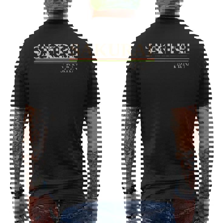 櫻井日本 メンズTシャツ バックプリント