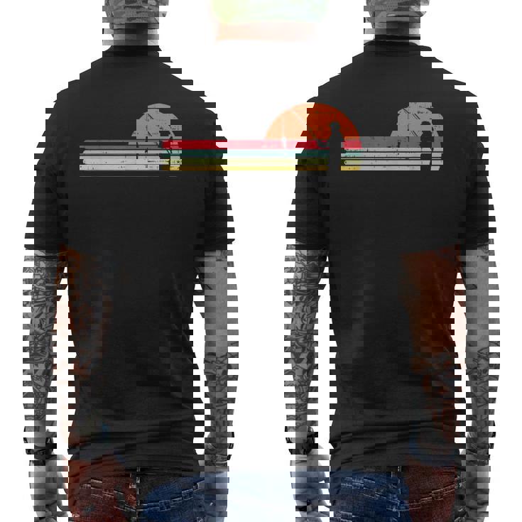 男 釣り サンセット レトロ アングリング フィッシャーマン アングラー メンズ ギフト メンズTシャツ バックプリント