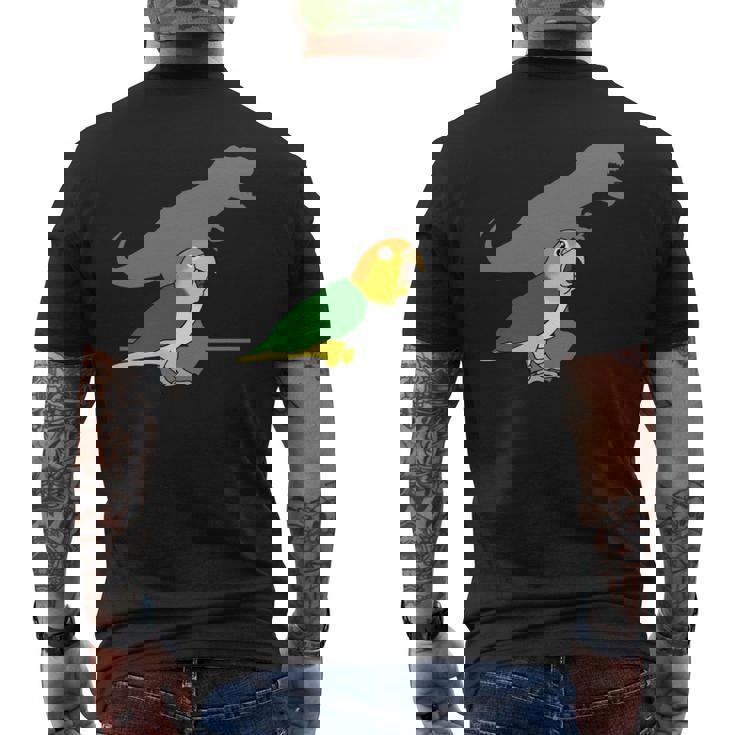 白腹 ケーク T-Rex 鳥ミーム 恐竜オウム 長袖tシャツ メンズTシャツ バックプリント