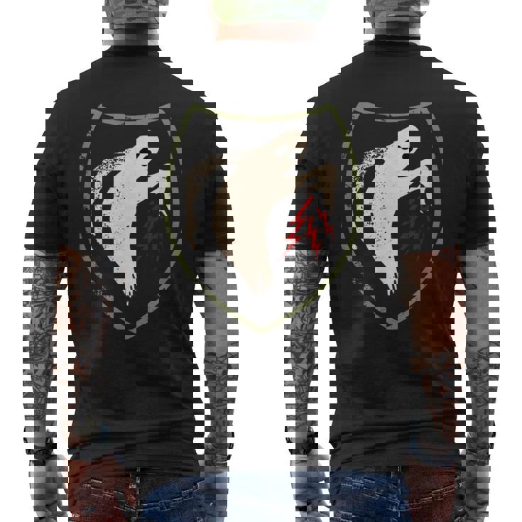 第二次世界大戦 ヴィンテージ ゴーストアーミー 第2次世界大戦 ゴーストアーミー メンズTシャツ バックプリント