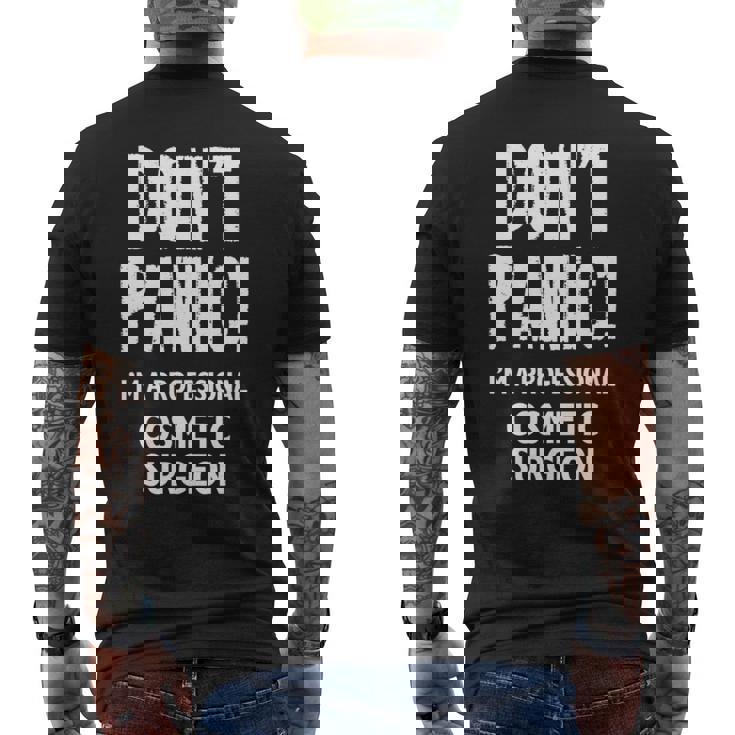 美容外科医 長袖tシャツ メンズTシャツ バックプリント