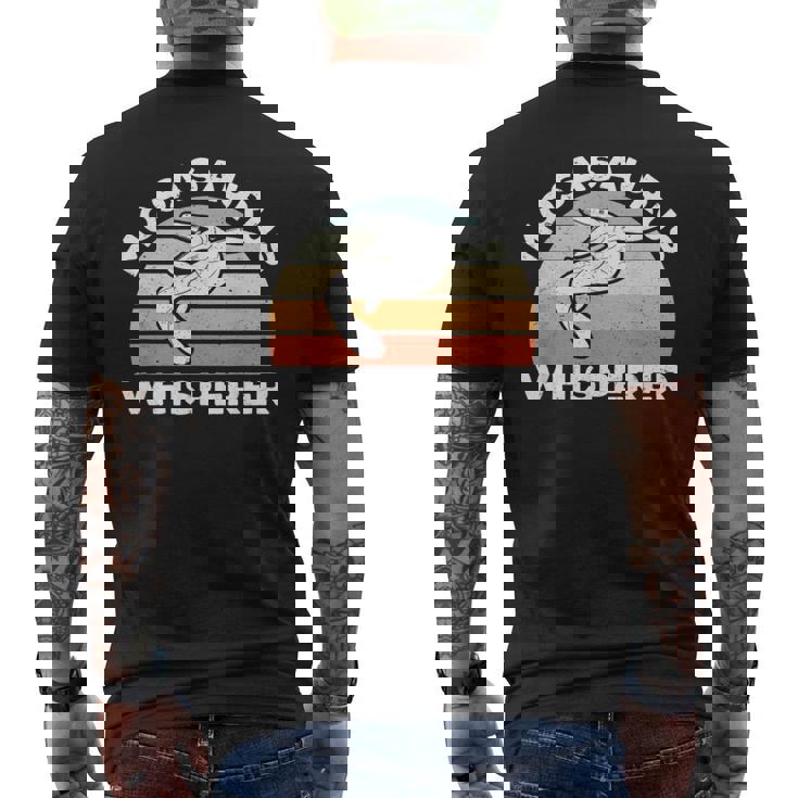 肉食動物 爬虫類 恐竜 モササウルス 先史時代のモササウルス メンズTシャツ バックプリント