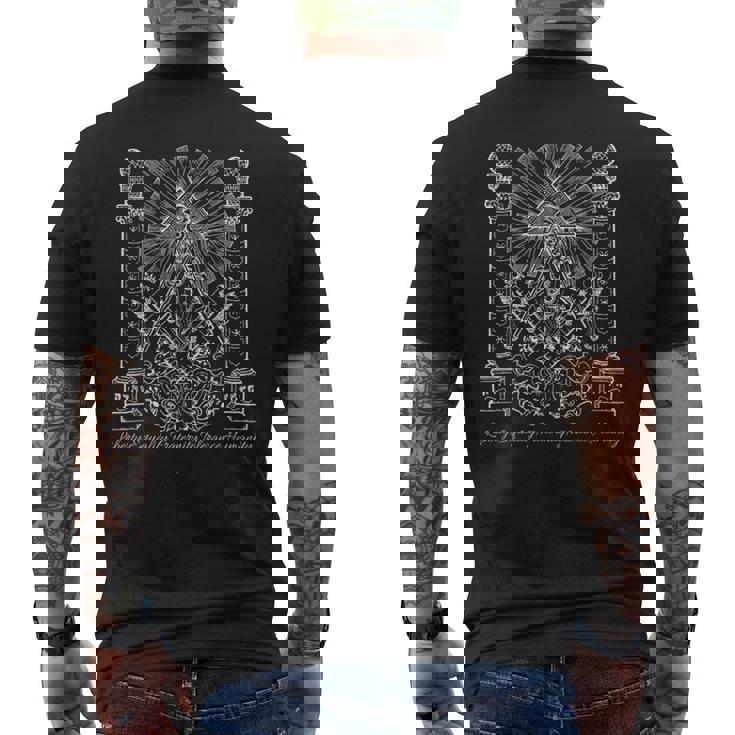 都市伝説アイテム フリーメイソン メンズTシャツ バックプリント