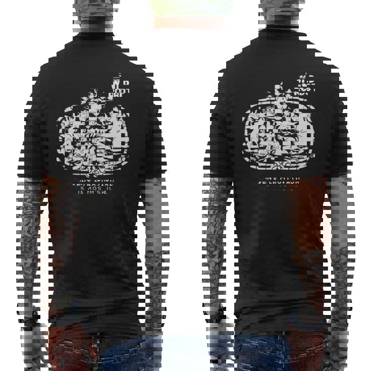 野生の島のロズ Gentle Parenting 長袖tシャツ メンズTシャツ バックプリント