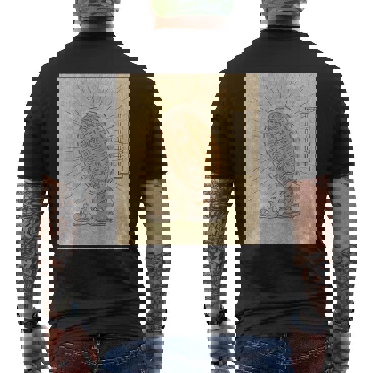 金霊【日本の妖怪シリーズ】 長袖tシャツ メンズTシャツ バックプリント