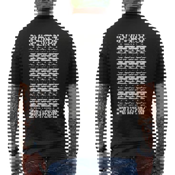 釣りバカ 面白いtシャツ 釣り人 還暦祝い 60歳 メンズ おもしろ 面白い 服 海釣り 川釣り 父の日 父 メンズTシャツ バックプリント