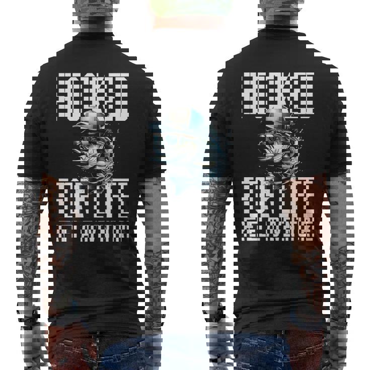 釣り好き おしゃれ アングラーのマストアイテム バス 釣り 長袖tシャツ メンズTシャツ バックプリント