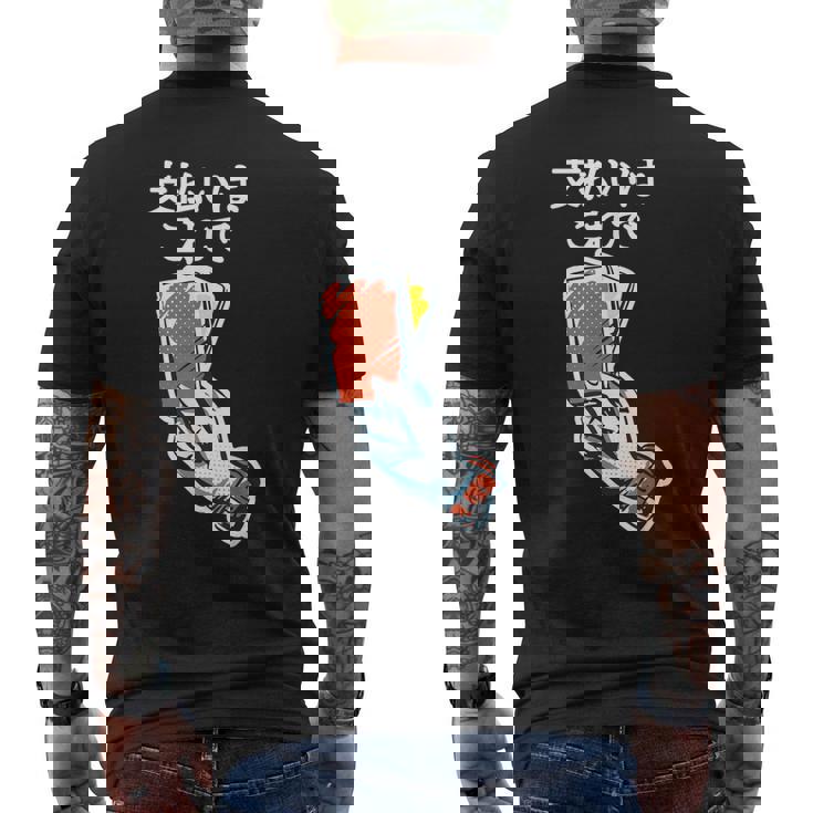 面白いtシャツ サッカー レッドカード おもしろ 服 ネタ メンズ サッカー部 おもしろグッズ 大人 子供 メンズTシャツ バックプリント