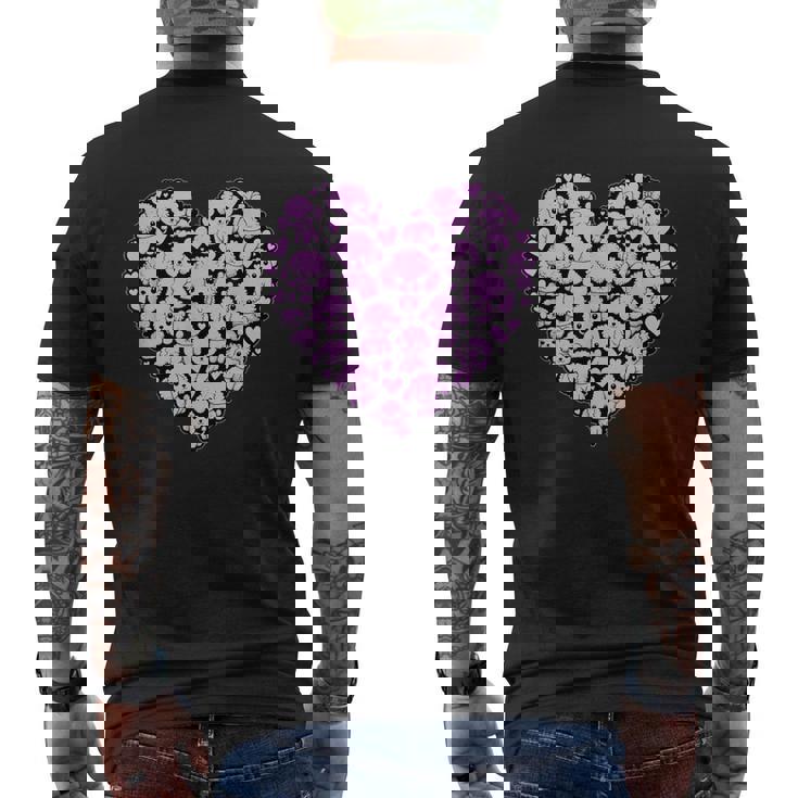 面白いtシャツ トイプードル ハート イヌ メンズ 犬好き グッズ かわいい おもしろ 面白い 服 ネタ メンズTシャツ バックプリント