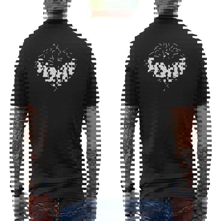 面白いパパの誕生日プレゼント男性アイデアパパマン メンズTシャツ バックプリント