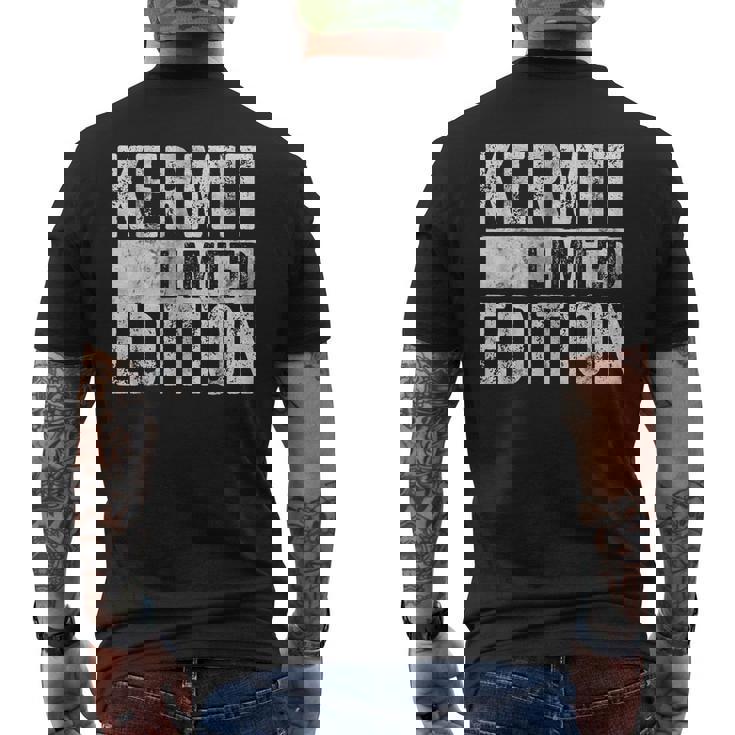 面白い名前ジョークシャツ カーミット限定版 メンズTシャツ バックプリント