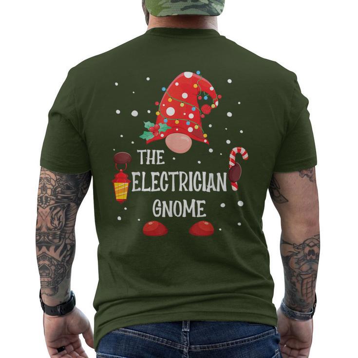 Matching Family The Pizza Gnome Christmas Men's T-shirt Back Print