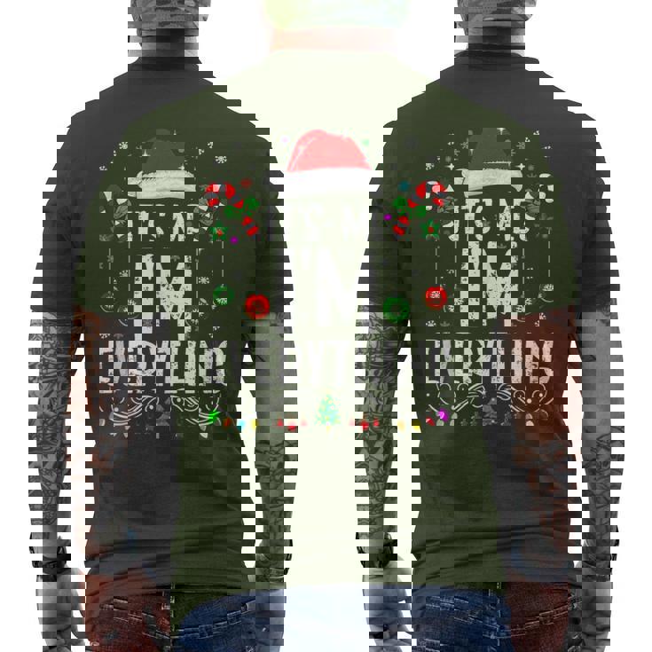 I Have Everything Want For Christmas Its Me I'm Couple Men's T-shirt Back Print