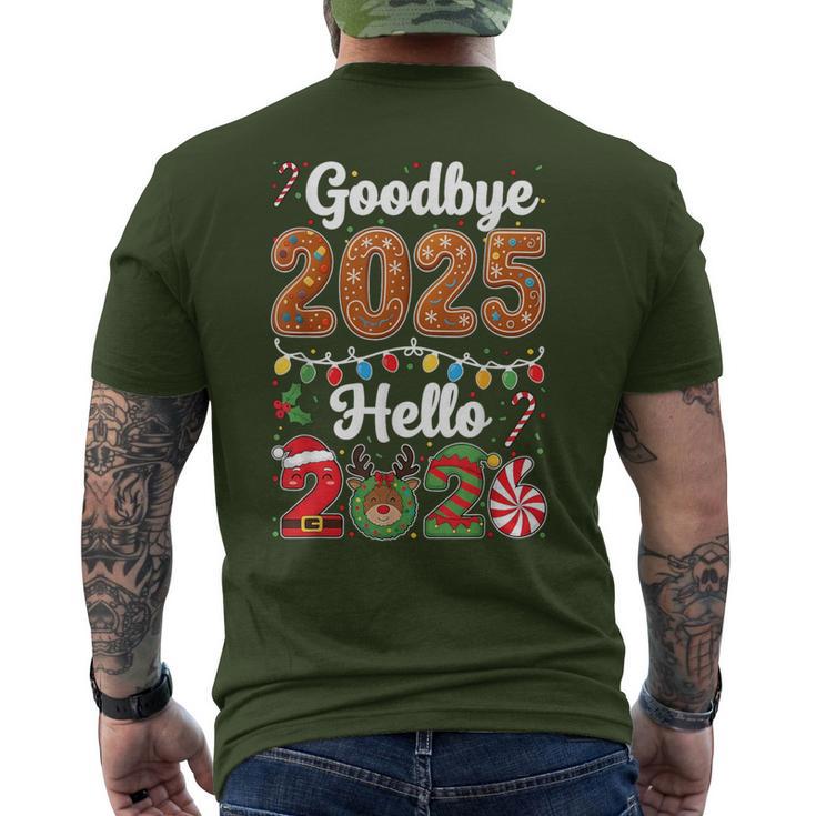 Goodbye 2025 Hello 2026 Happy New Year's Eve Christmas Xmas Men's T ...