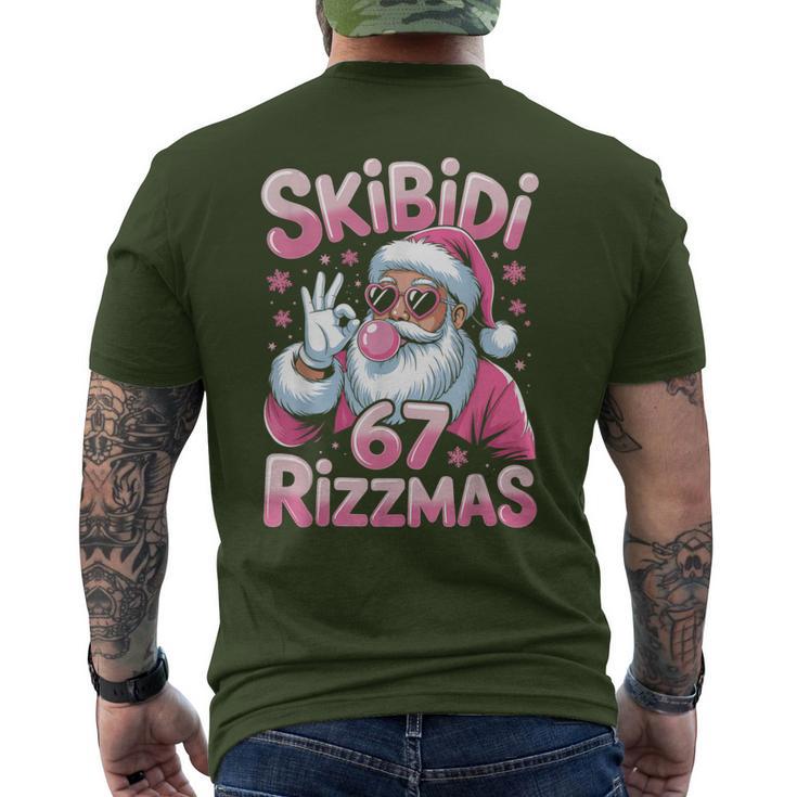 Rizz Christmas 67 Xmas Gen Alpha Skibidi Rizzmas Men's T-shirt Back ...