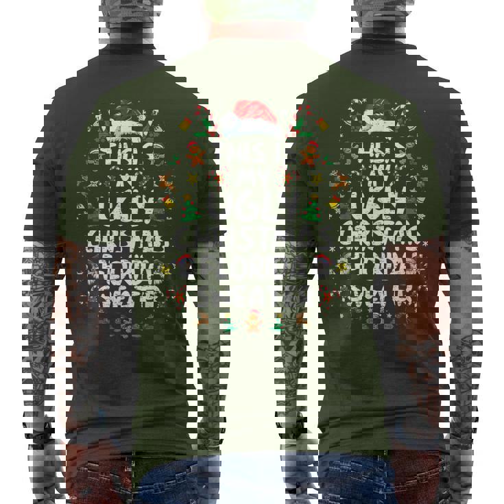 This Is My Ugly Christmas Florida Christmas Season Men's T-shirt Back Print