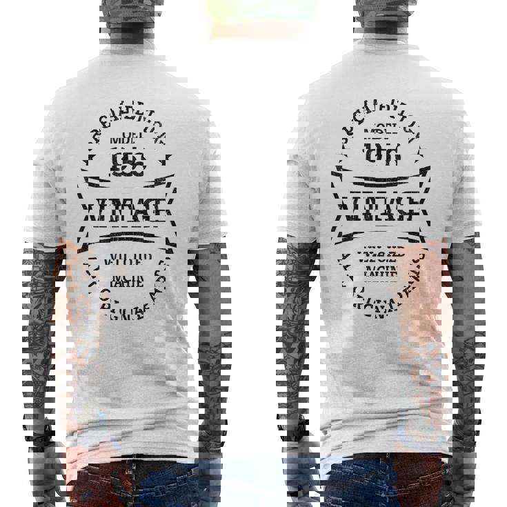 1956年生まれ 古稀 ヴィンテージデザイン 70歳 メンズTシャツ バックプリント