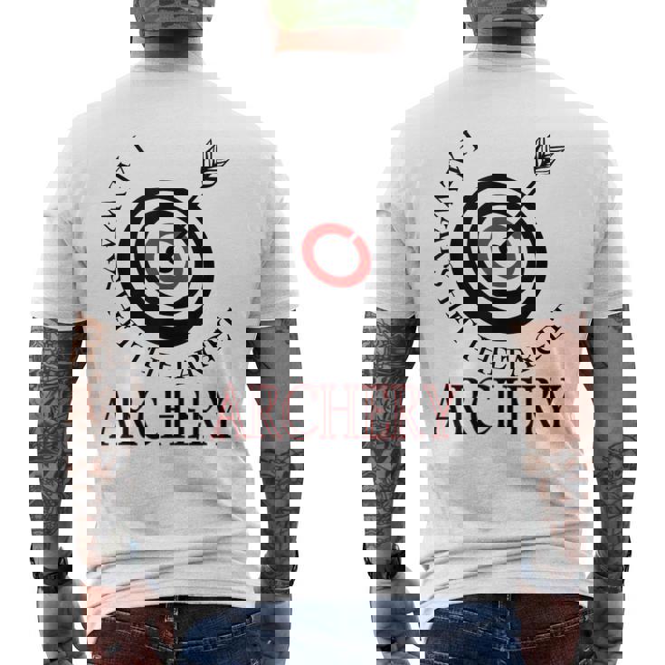 Archery Archer Crossbow Shooting Idea Tank Top Men's Back Print T-Shirt