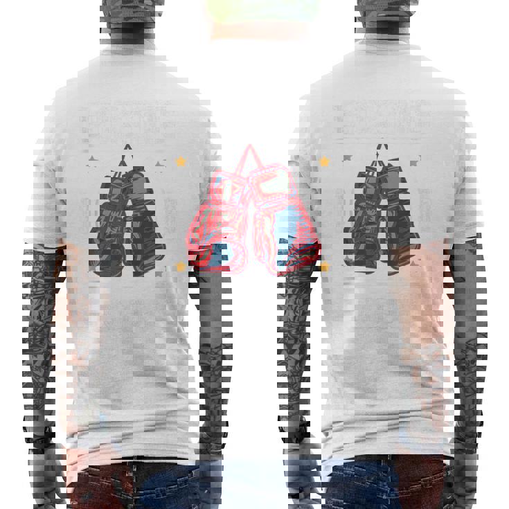 Boxer Player Club Cute Present Old Boxing Player Dream True Tank Top Men's Back Print T-Shirt