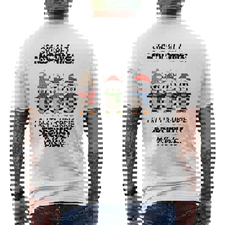 Some Call It Mood Swings I Call It A Surprise Personality Men's Back Print T-Shirt