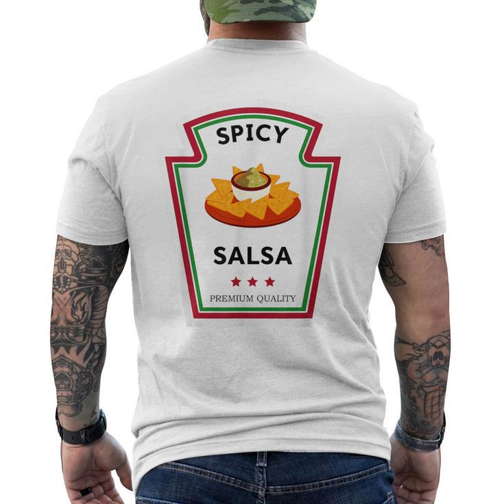 Costume De Groupe Condimentsalsa Épicé T-shirt imprimé au dos