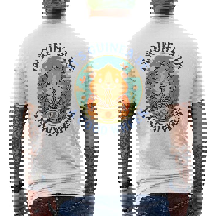 Cute Guinea Pig Tank Top Men's Back Print T-Shirt