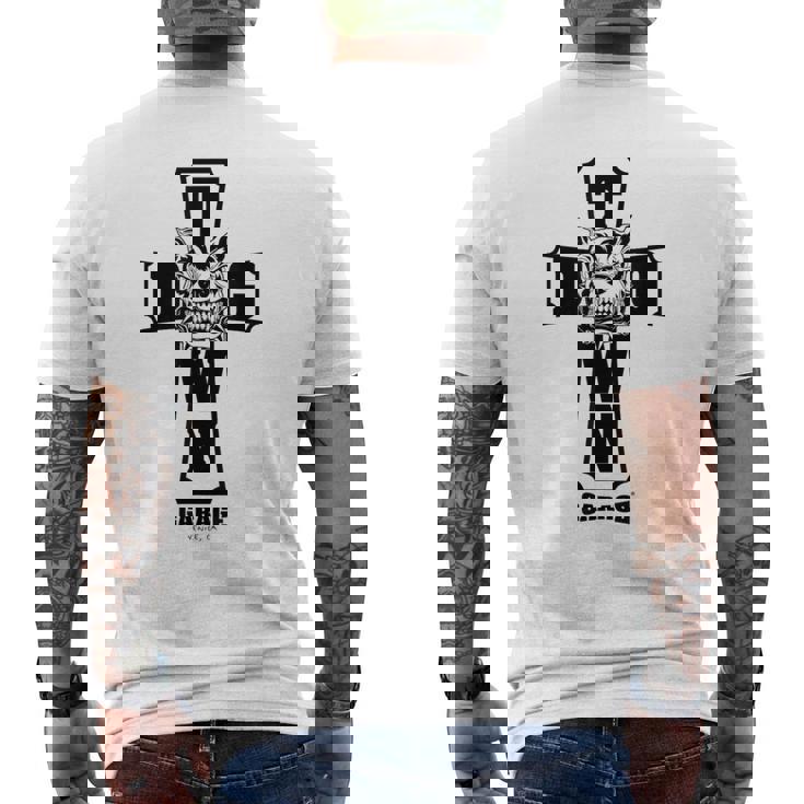 メンズ Dogtown Garage Cross クリスチャンtシャツ メンズTシャツ バックプリント