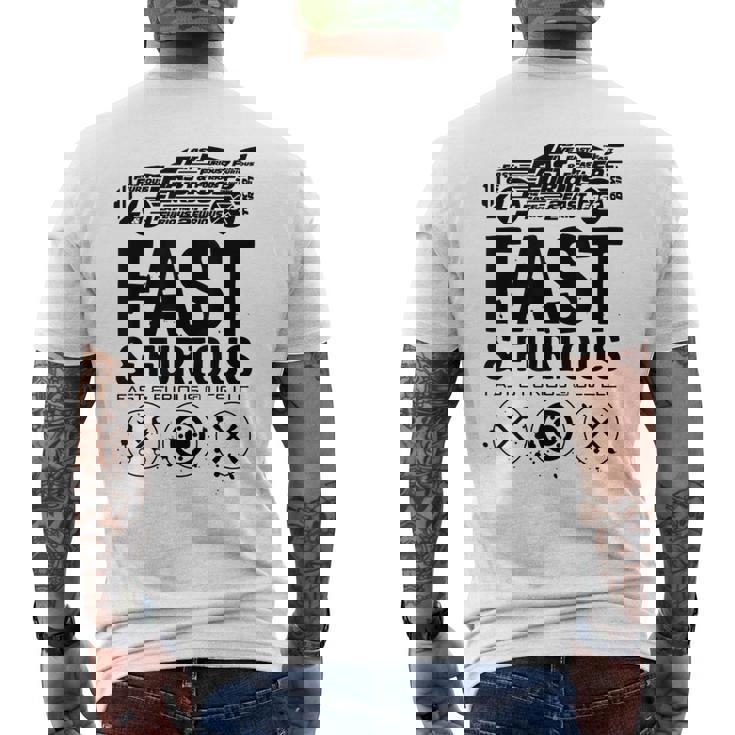 I Don't Have Friends ワイルド・スピード 映画グッズ メンズTシャツ バックプリント