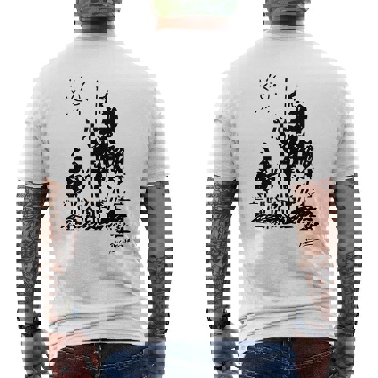 Don Quixote アートワーク 長袖tシャツ メンズTシャツ バックプリント