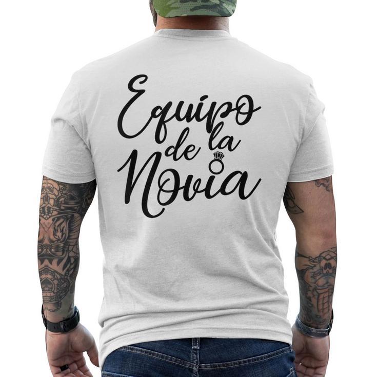 Equipo De La Novia Team Bride Espagne Bachelorette Party T-shirt imprimé au dos