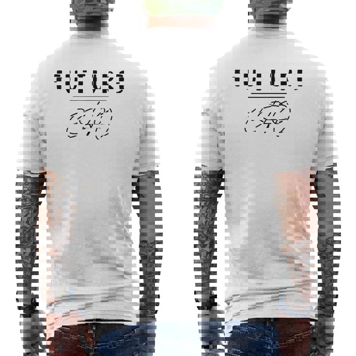 Future Cfo メンズTシャツ バックプリント