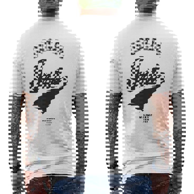 Ina Local 伊那市ローカル 故郷 メンズTシャツ バックプリント