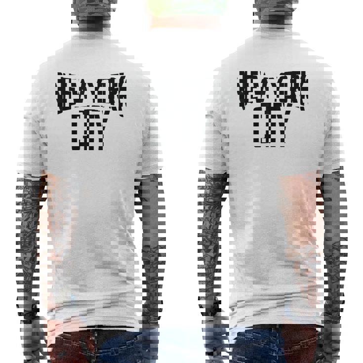 New York City Manhattan シャツ メンズ レディース メンズTシャツ バックプリント