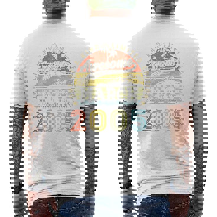 On Back 21 限定版 2005年3月21日 誕生日 メンズTシャツ バックプリント