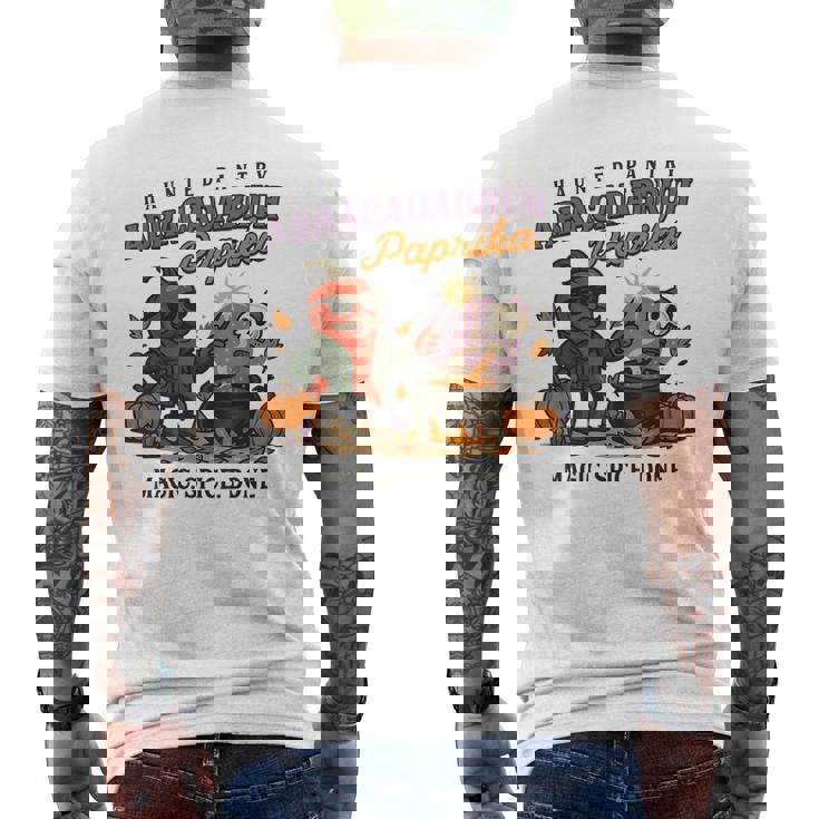 Spice Halloween Costume Haunted Pantry Abracadabruh Paprika Men's Back Print T-Shirt