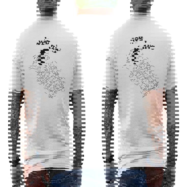 Workaholics シャツ プログラマーハッカーtシャツ メンズTシャツ バックプリント