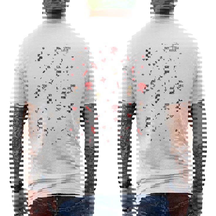 【公式】『オクトパストラベラー0』ホリデーパーティー・期間限定 メンズTシャツ バックプリント