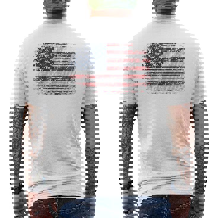 アメリカ国旗 アメリカ 星条旗 Usa Flagtars Andtripes メンズTシャツ バックプリント