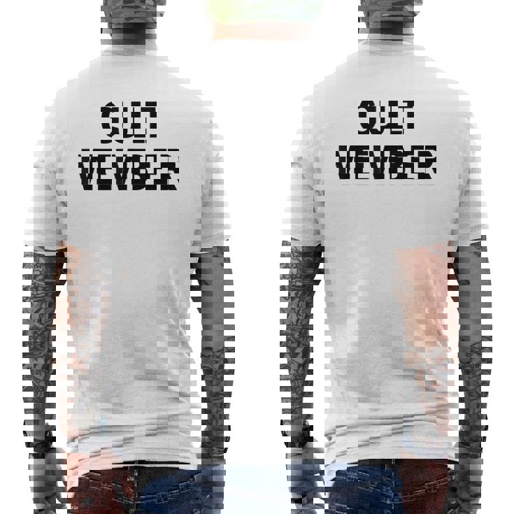 カルトメンバー メンズTシャツ バックプリント