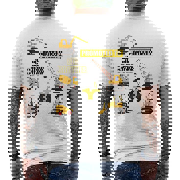 キッズ Big Brother ブルドーザーフォークリフトショベルに昇進。 メンズTシャツ バックプリント