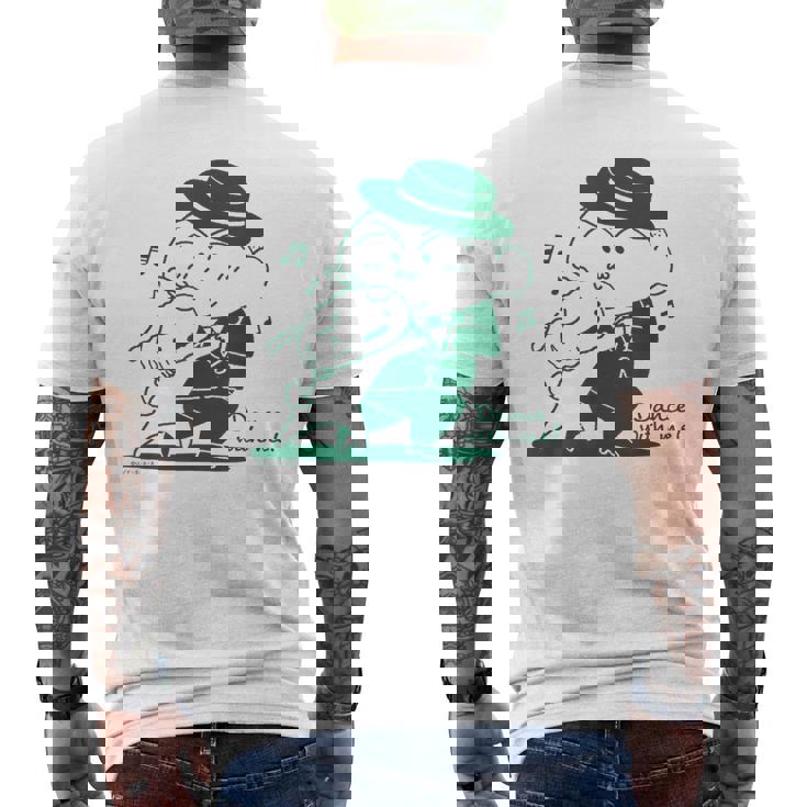 クレヨンしんちゃん マサオくんと踊ろう！ メンズTシャツ バックプリント