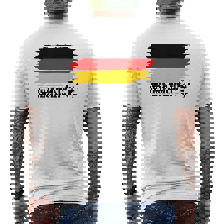 サッカードイツ代表 メンズTシャツ バックプリント