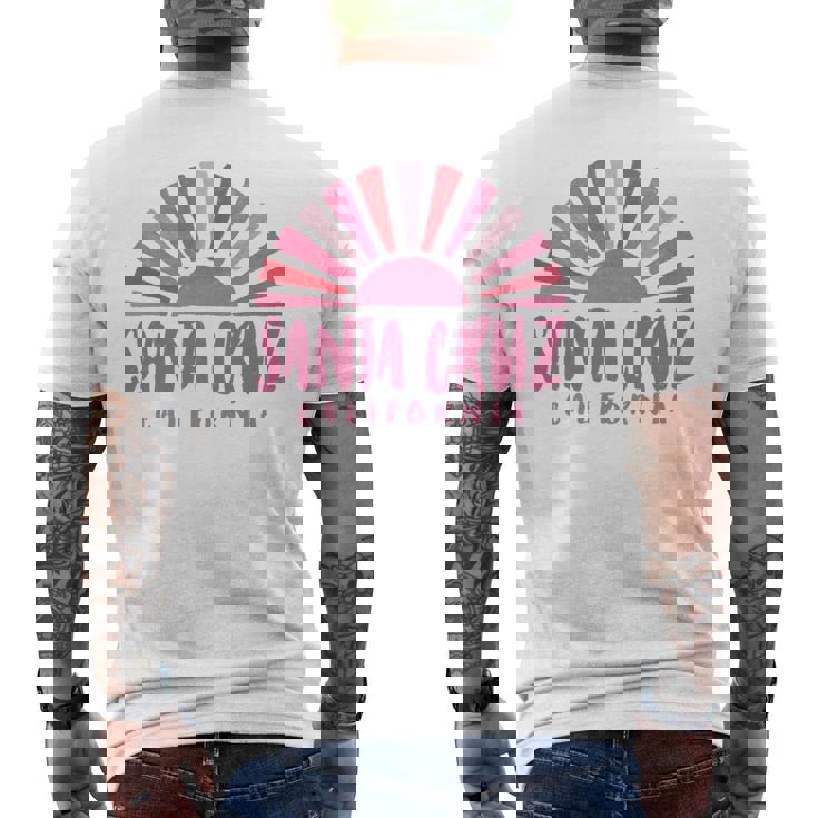 サンタクルーズ カリフォルニアサンライズ カリフォルニア州サンタクルーズ 長袖tシャツ メンズTシャツ バックプリント