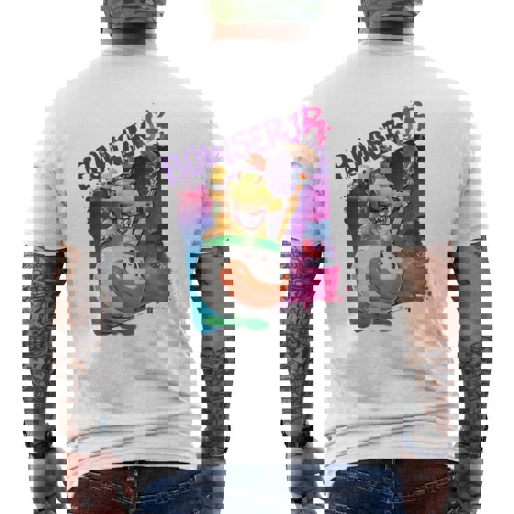 ザ・スーパーマリオギャラクシー・ムービー Bowser Jr Takes Over メンズTシャツ バックプリント